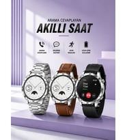 Akıllı Saat Bildirim Görme Sesli Görüşme Çoklu Kordon GPS Takibi