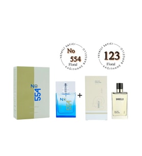No:554 + 123 Unisex  / Kadın  Parfüm Edp  Flower - Mnms554123 (Standart)