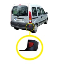 2004-2008 RENAULT KANGOO Uyumlu TAMPON KÖŞE BANDI REFLEKTÖRÜ İLE BİRLİKTE SAĞ TARAF YOLCU TARAFI