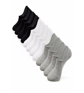 Görünmez Sneakers Patik Corap 6lı Paket