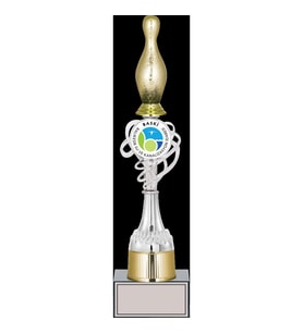 ODAK KUPA - Figürlü Kupalar - Bowling / Pin Figürlü Kupalar FG-036 B - 40 cm
