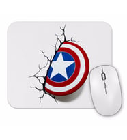 Captain America Shield Mouse Pad