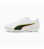 Puma King 20 Play Fg/Ag Jr Beyaz Genç Krampon - 108735 01