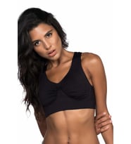 SİYAH MI Emay 4011 Sporcu Toparlayıcı Büstiyer