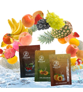 mucize 3"lü Doypak Set (Kiraz-Mentol/Portakal-Tarçın/Şeftali-Buzlu Çay) Aromalı Kürdan