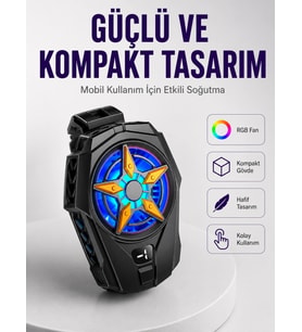 Yarı İletken Çipli Güçlü Telefon Soğutma Aleti Yeni Nesil