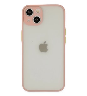 iPhone 14 Kılıf Montreal Silikon Kapak - Pembe