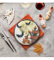 Halloween Moon Servis Tabağı 26 Cm 19947