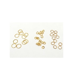 3-6 MM BİJUTERİ TAKI HALKASI (100 GRAM) (Altın)
