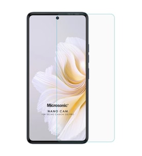 Microsonic TECNO Camon 20S Pro 5G Nano Glass Cam Ekran Koruyucu (Renksiz)