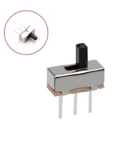 3 Pin On-off Sürgülü Anahtar - Slide Switch - 5 Adet