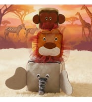 Kiduga Montessori Aktivite Küpü Trio - Safari