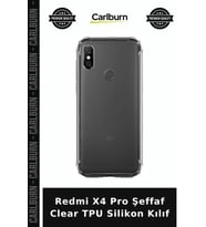 Redmi X4 Pro Şeffaf Clear TPU Silikon Kılıf Telefon Kılıfı