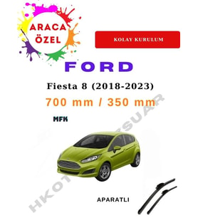 Ford Fiesta 8 (2018-2023) Araca Özel Silecek Ön İki Aparatlı