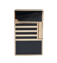 Vindiesel Soft Flame Siyah-Gold Desenli Çakmak - TR7685