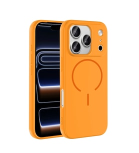 Apple iPhone 17 Pro Kılıf M-safe Şarj Özellikli Zore Meta Kapak