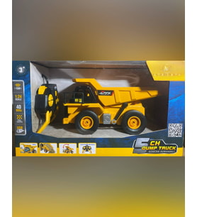 Damperli Kamyon Sarjlı Işıklı Kasası Kalkan İş Makinesi Uzaktan Kumandalı