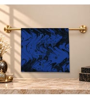 e38 EL İŞÇİLİĞİ KADIN RENKLİ EBRU EŞARP 94*94 cm - 6725