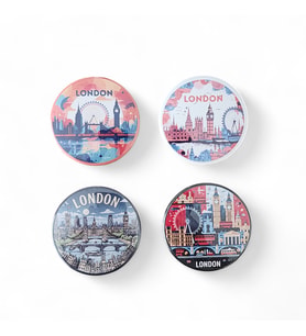 Londra Magnet Set 2 - 4'lü Buzdolabı Magnet London