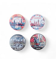 Londra Magnet Set 2 - 4'lü Buzdolabı Magnet London