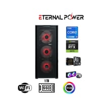 Eternal Power Intel i9 14900K RTX 5070 Gaming PC 16GB DDR5 1TB NVMe M.2 B760M WiFi 750W 240mm Sıvı Soğutma