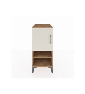 Kronos Komodin 3 Raflı Tek Kapaklı 44x59x96 Çam-Aytaşı