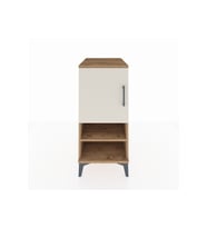Kronos Komodin 3 Raflı Tek Kapaklı 44x59x96 Çam-Aytaşı
