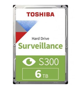 TOSHIBA S300 6TB 5400RPM 256MB SATA3 6Gbit/sn HDWT860UZSVA 7/24 HDD RESMİ DİSTİ GARANTİLİ