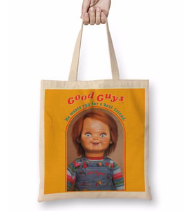 Chucky He Wants You For A Best Friend Bez Çanta Uzun Saplı