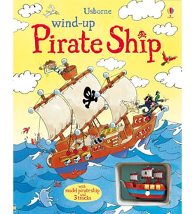 Wind-Up Pirate Ship (Usborne Wind-Up Books) (Krem)