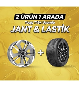 Togg T10x Uyumlu Momo235/50R19 Kış Lastiği 4 Adet Yılı:2025+DY1129 TGD 19" Jant 4 Adet