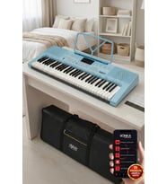 Midex PS-2300BL 61 Tuşlu Org Seti Mavi Kaliteli Başlangıç İçin Uygun