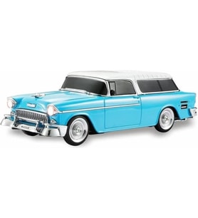Knstar WS-1955 Klasik Araba Usb-Tf-Fm Radyo Bluetooth Hoparlör Mavi