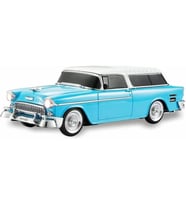 Knstar WS-1955 Klasik Araba Usb-Tf-Fm Radyo Bluetooth Hoparlör Mavi