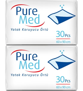 Puremed Hasta Yatak Koruyucu 60*90Cm 60 Adet (2PK*30)