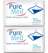 Puremed Hasta Yatak Koruyucu 60*90Cm 60 Adet (2PK*30)
