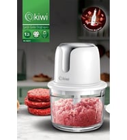 KC-8221 Kablosuz Şarjlı Gıda Doğrayıcı 1.2 L Gümüş
