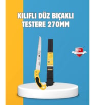 Düz Bıçaklı Budama Testeresi Kılıflı Güvenli Tasarım