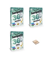 5. Sınıf Sempatik Matematik Fen ve Türkçe Kazanım Denemeleri 3lü Set