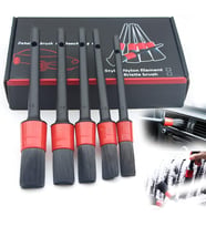 Araç Detay Fırçası, Otomobil Detay Fırçası Seti, Araba Detay Fırçası (5'Li Paket), Tekerleklerin, M