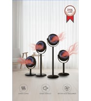 Ayaklı Isıtıcı Fan 800W Sessiz Çalışma Hızlı Isıtma Aşırı Isınma Koruma Torima HT101 Siyah