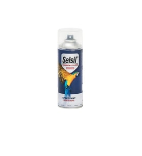Selsil Sprey Boya Rainbow Siyah Parlak 400 ml 