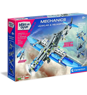 Clementoni Mekanik Laboratuvarı - Uçaklar ve Helikopterler 75028