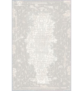 Eliana Home Baskılı, Yıkanabilir Kaymaz Taban Salon Halısı LNA1507-HT096 100x150 cm (Gri)