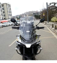 MOTOCAM CF Moto 800 MT Ön Cam 2019-2026 Model 57cm Şeffaf Renkli 4mm
