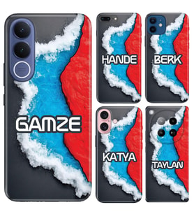 General Mobile GM 23 24 26 SE Plus Pro ERA 30 50 Phoneix Kılıf YeniSeri Kişiye Özel İsim Yazılı Silikon Kapak Atenn
