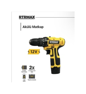 Akülü Matkap Rtm332