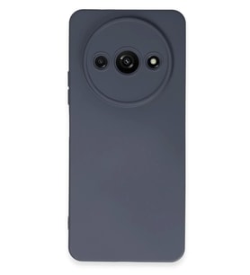 Newface Xiaomi Redmi A3 4G Kılıf Nano içi Kadife Silikon - Gri
