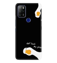 Omix X300 Kılıf Silikon Desen Dont Touch Duck 1655