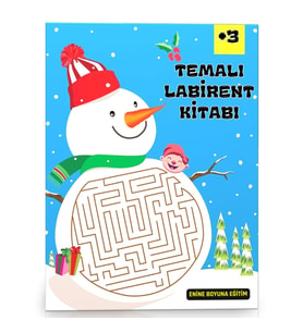 Temalı Labirent Bulmaca Kitabı (60 Süper Labirent)